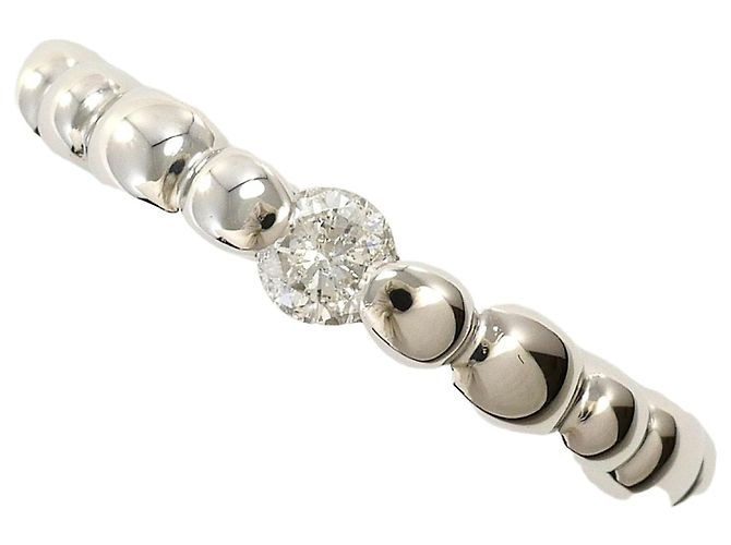 Autre Marque PT900 Platinring mit Diamant