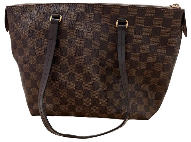 Louis Vuitton Iena PM Sac Cabas Damier Ebene Marron Damier ebène