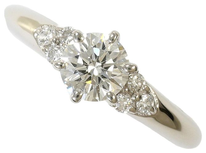 Autre Marque PT950 Platinring mit Diamanten