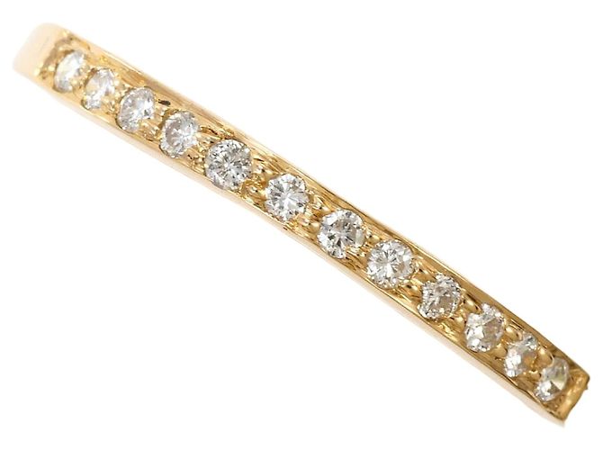 Autre Marque 14K Roségold Diamantring Golden