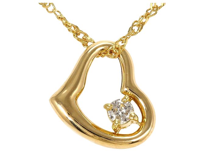 Autre Marque Collana in oro giallo 18K e diamanti D'oro