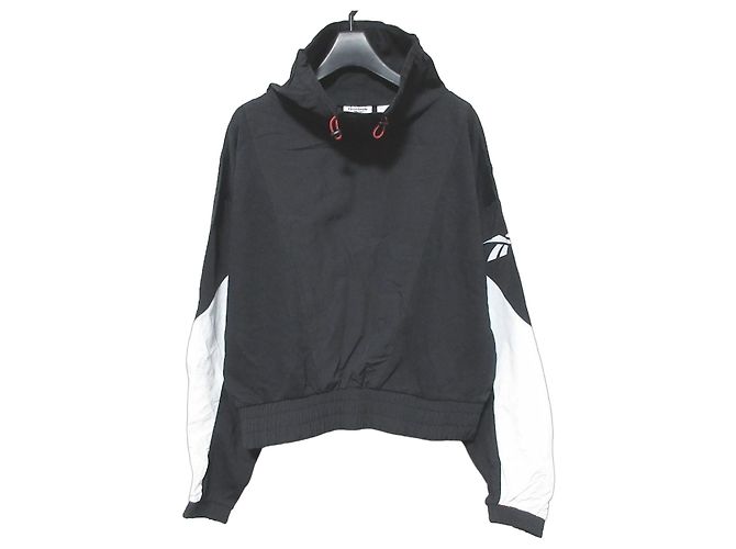 Autre Marque Reebok Studio High Intensity Coverup Pullover Sportswear Nero