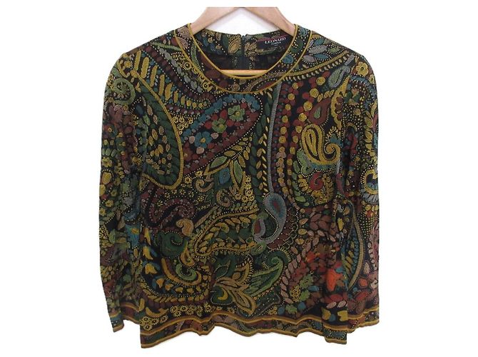 Autre Marque Blusa in lana e seta LEONARD Nero