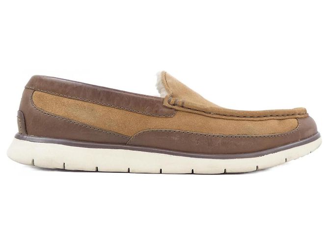 Chaussures en cuir UGG Marron