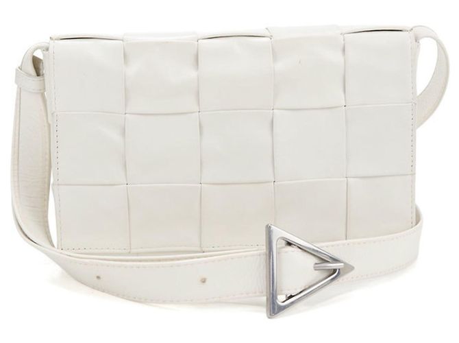 Bolso de hombro blanco Bottega Veneta