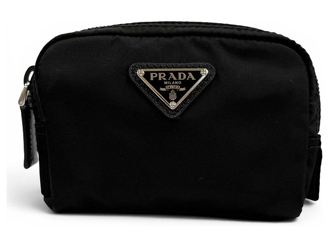 Pochette PRADA Micro Re-Nylon Negro