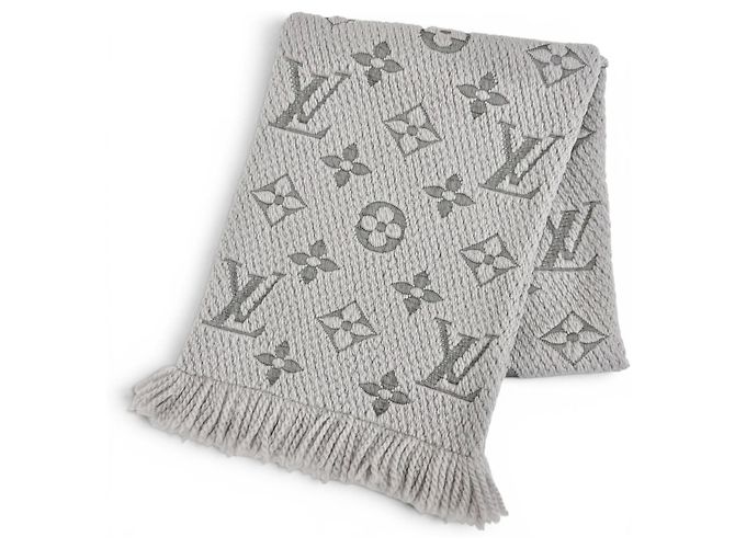 Logomania Wolle-Seide Stola Louis Vuitton