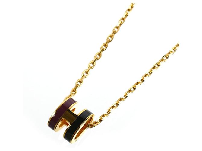 Hermès HERMES GP Pop H Mini Pendant Rocabar Galaxy Necklace 
