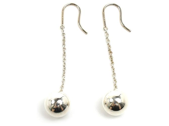 Pendientes de botón en plata de ley 925 Tiffany & Co.