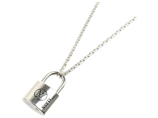 Collar Louis Vuitton Lockit Learn en plata 925