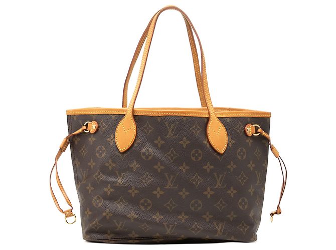 Louis Vuitton Marrom Monogram Neverfull PM