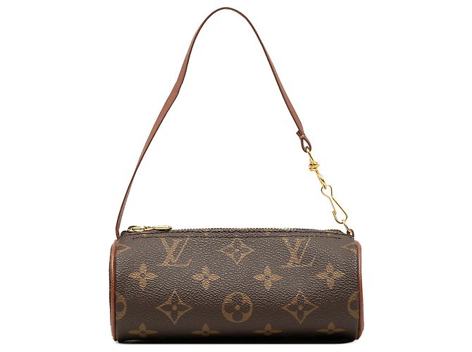 Louis Vuitton Pochette Papillon Monogram Marrón Castaño