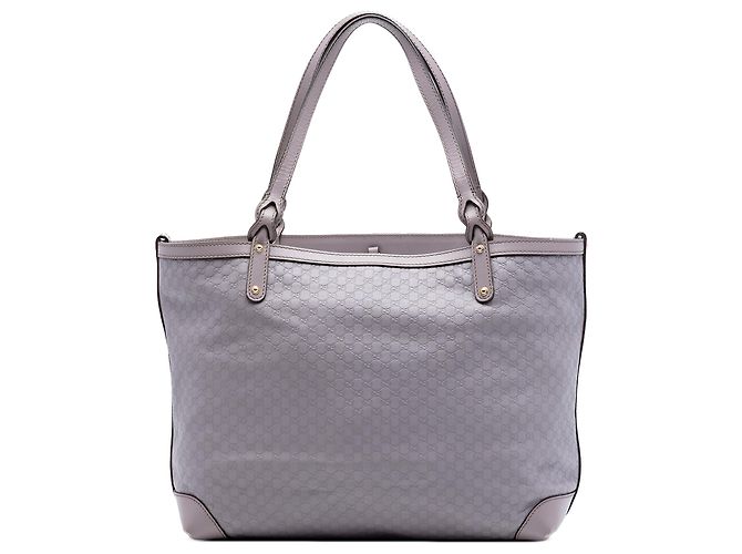Gucci Craft Microguccissima Tote Violett Größe Medium Lila