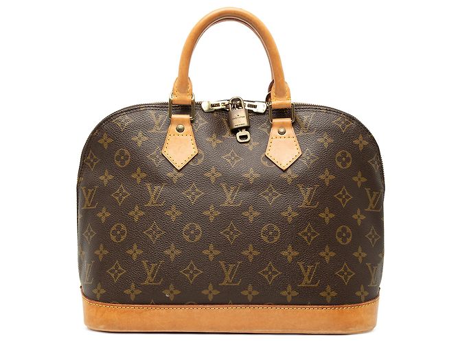 Louis Vuitton Marron Monogram Alma PM