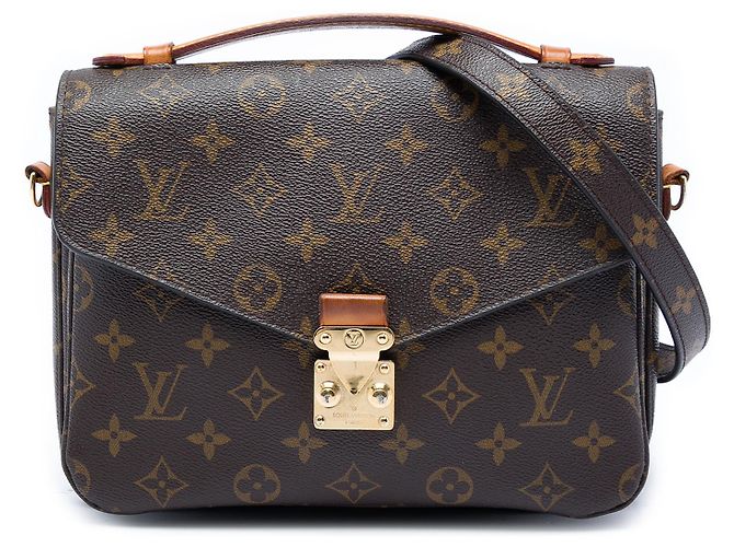 Louis Vuitton Marrom Monogram Pochette Metis