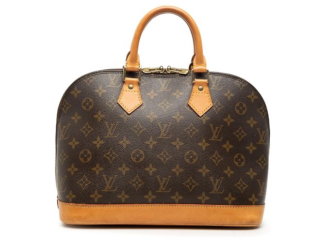 Louis Vuitton Marrom Monogram Alma PM