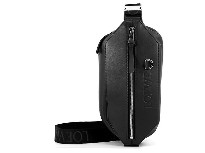 Borsa a tracolla convertibile Loewe Nero