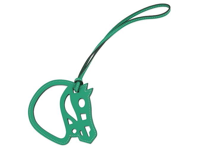 Hermès Hermes Paddock Cheval Handbag Charm Green 