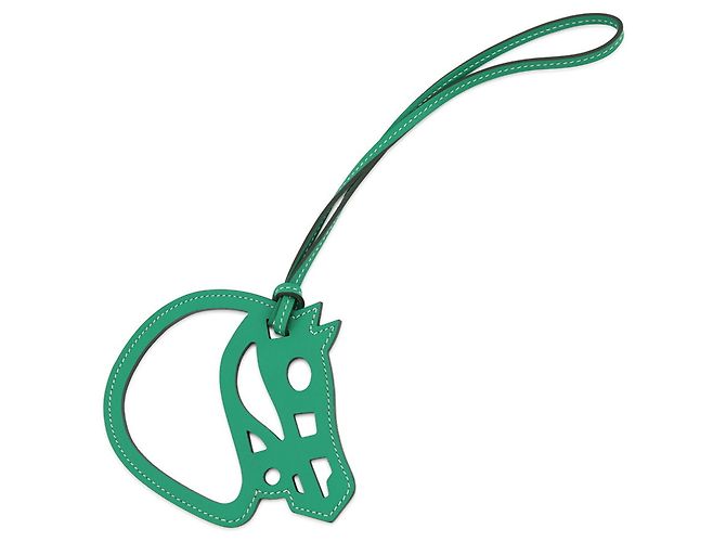 Hermès Charm per borsa Hermes Paddock Cheval Verde 
