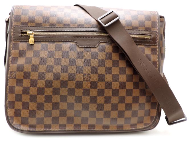 Sac à l'épaule Louis Vuitton Spencer Marron Damier ebène