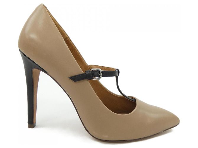 Zapatos de tacón Coach Castaño Negro