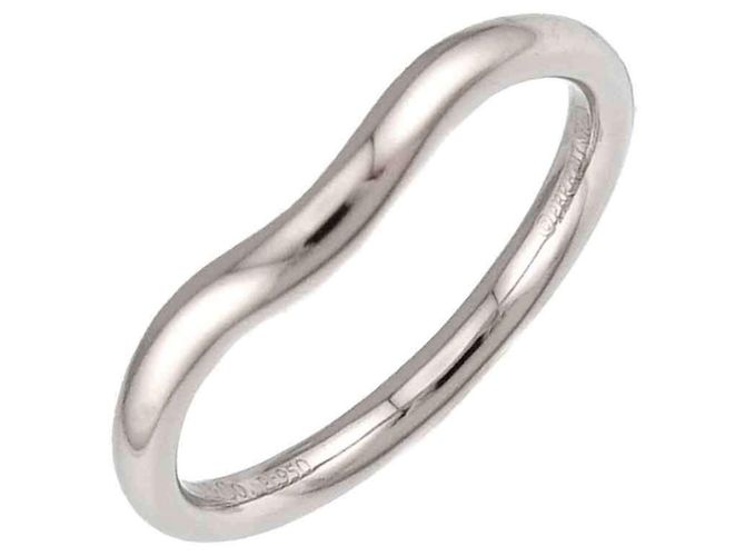 Tiffany & Co. geschwungener Ring aus Platin