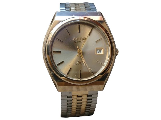 Autre Marque Relógio Quartz Rado Balboa V ref. 732.9591.3 Dourado