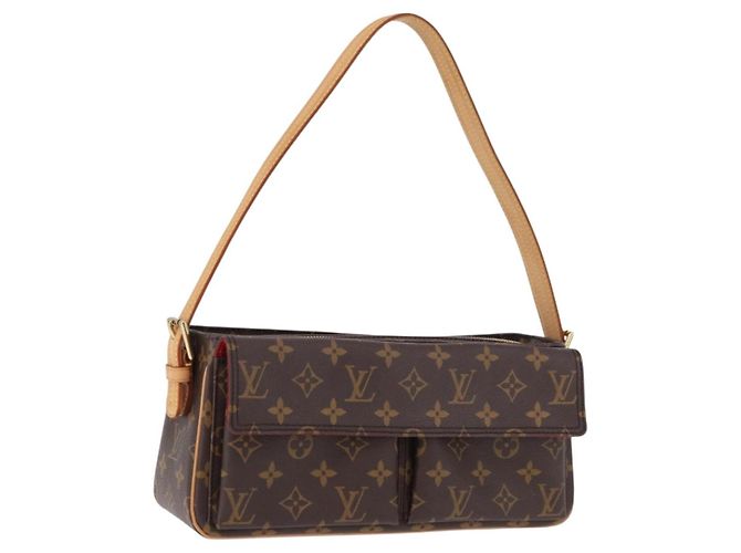 LOUIS VUITTON Borsa a Spalla Monogram Viva Cite PM M51165 LV Auth 191336SAM Monogramma