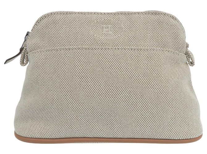 Hermès HERMES Bolide Mini Pouch Beige