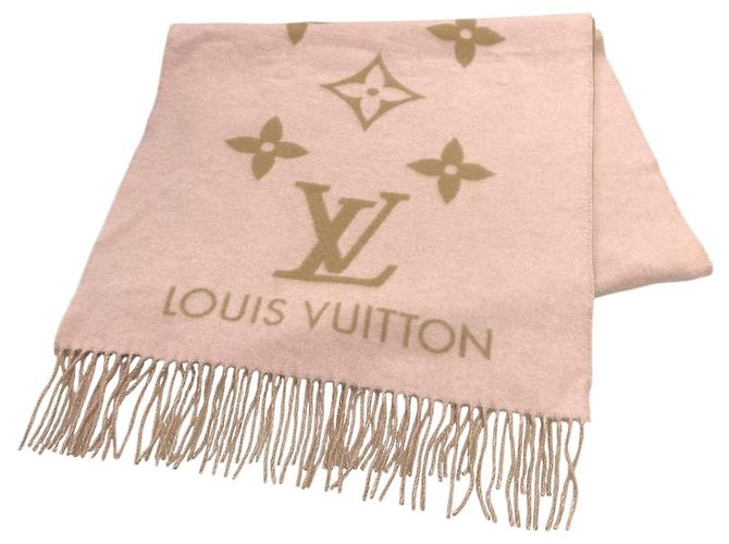 Louis Vuitton Stola aus Beige Kaschmir