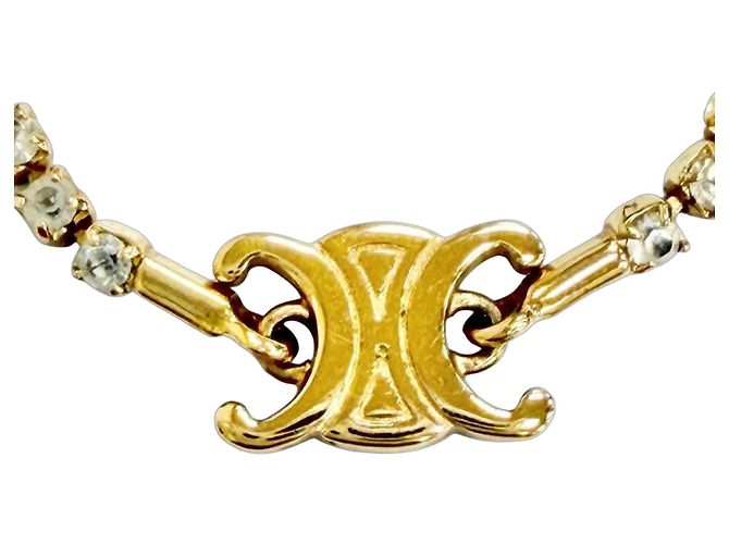 Collar dorado Céline