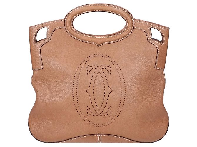 Cartier Marcello de Leather Handtasche aus den 90ern