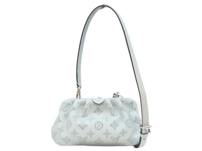 Borsa a tracolla Louis Vuitton Mahina Vert Lagoon Scala Mini Verde