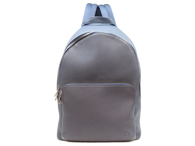 Louis Vuitton Navy Aerogram Discovery Work Backpack Navy blue