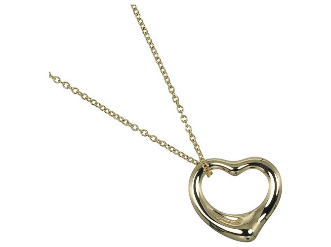Tiffany & Co Collana Open Heart TIFFANY&Co. Au750 D'oro