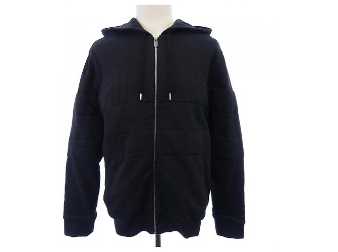 Hermès Hermes Kapuzenpullover aus Wolle Schwarz 