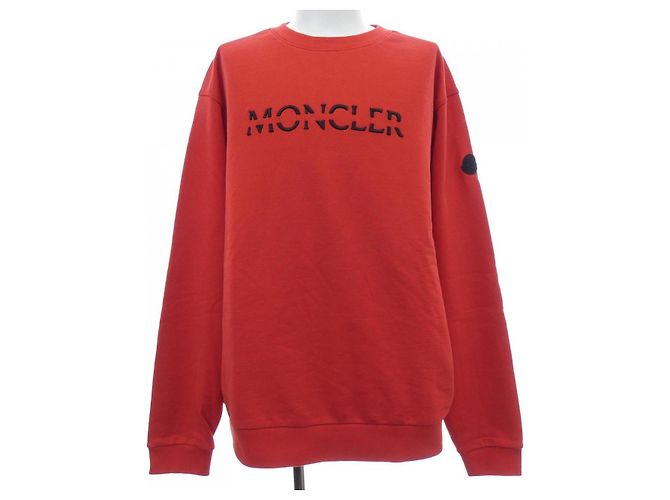 Moncler Sweatshirt Sweatshirt Rot 