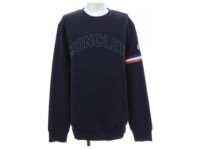 Moncler Sweatshirt Blau Marineblau 