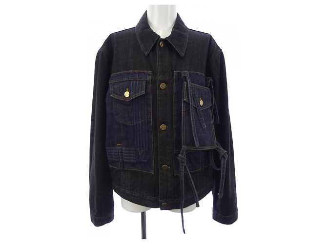 Louis Vuitton Karakoram Denim Jacket Black