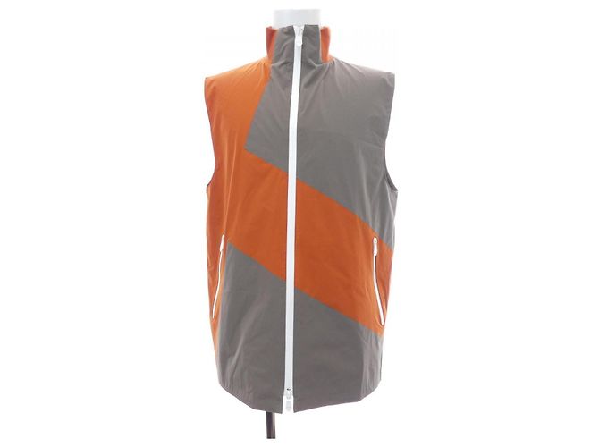Hermès Hermes Wool Vest Brown Red