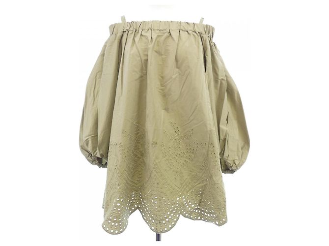 Autre Marque Top Arpege story Verde Cachi