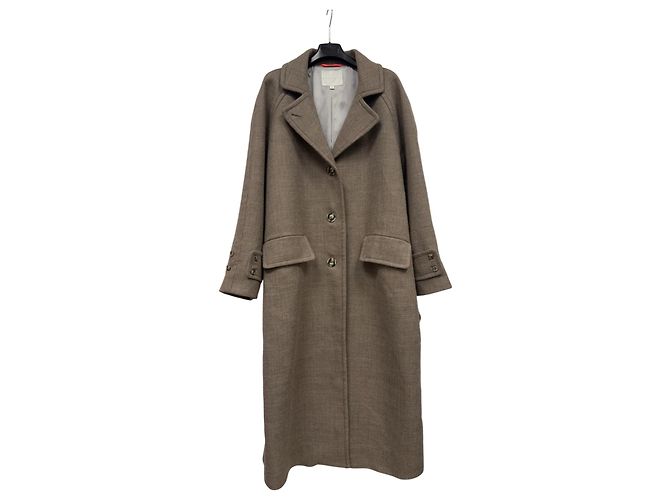 Autre Marque Naja Lauf Wool Blend Long Coat