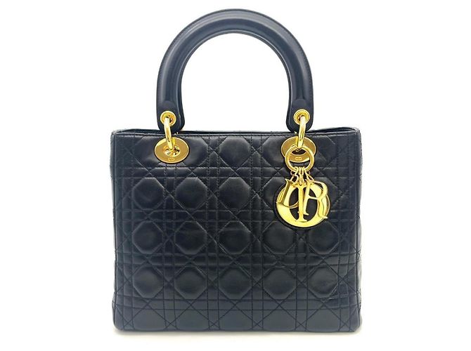 Borsa Christian Dior Lady Medium Nero