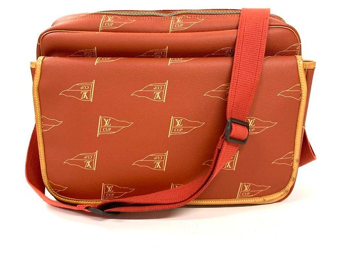 Borsa a Spalla Louis Vuitton Calvi M80028 Marrone