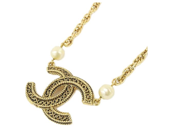 Collana Chanel Oro e Bianco D'oro