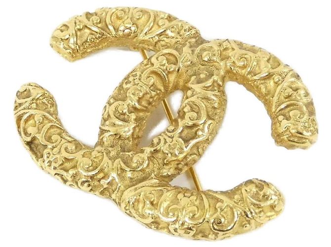 Spilla Chanel oro D'oro