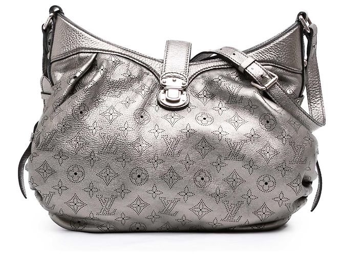 Louis Vuitton Silver Monogram Mahina XS Argenté