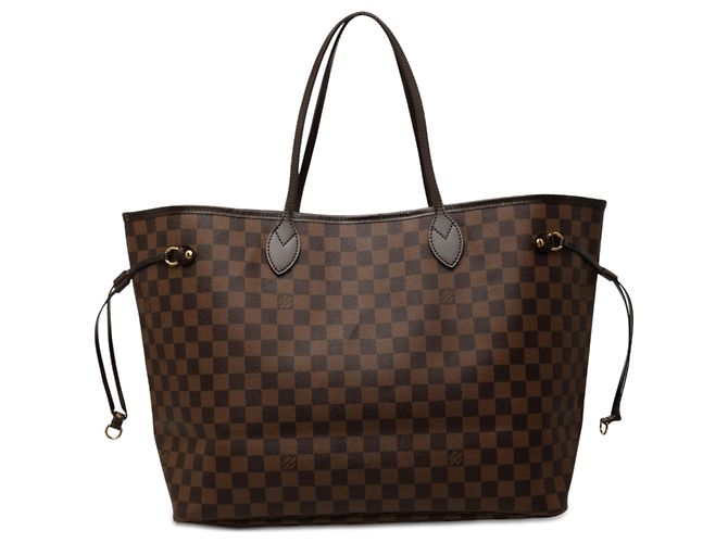 Louis Vuitton Marron Damier Ebene Neverfull GM