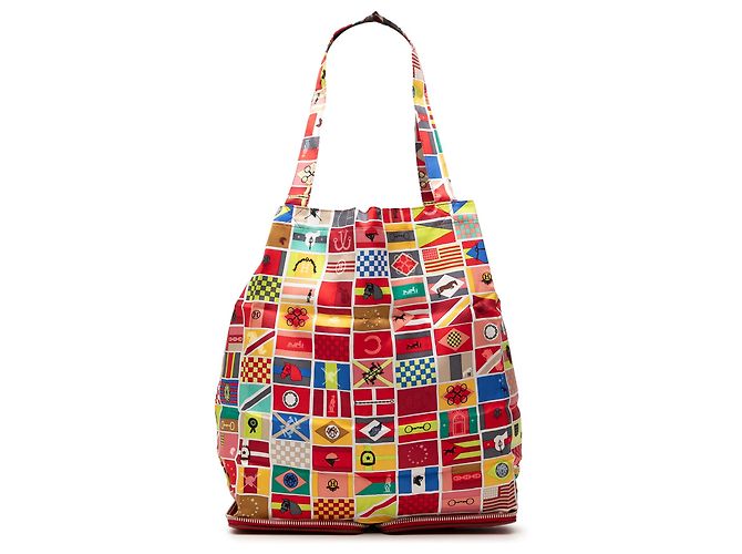 Tote Silky Pop Red En Voyage Hermès