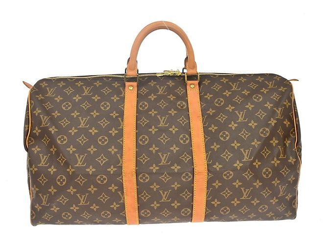 Louis Vuitton Keepall Monogram 55 Braun